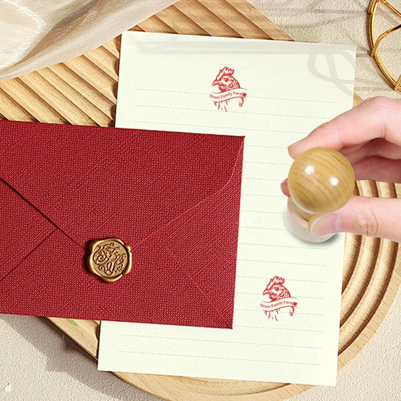 Egg Stamper Rubber Stamper Farm Egg Labels Multi-Functional Fresh Egg Markers Exquisite Egg Marking Inking Stamp for Clay Paper