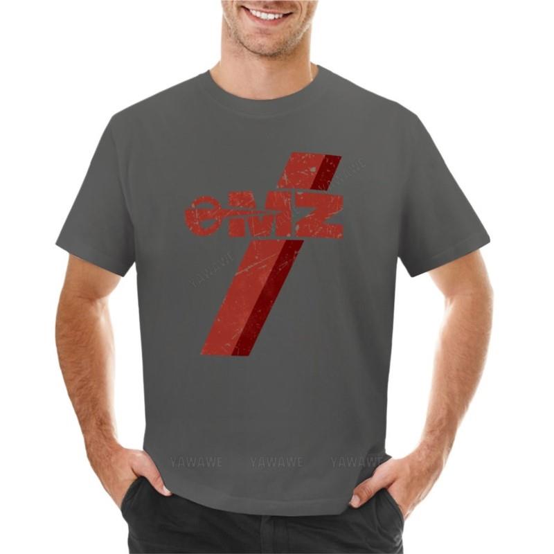 OMZ MZ World Vintage Motorcykel T-shirt Kortärmad pojk t-shirts oversized t-shirts skjortor grafiska t-shirts kläder för män