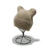 Plush Wool Hat Thermal Pullover Hat Imitation Mink Hair Solid Color Cat Ears Knitted Hat Female Winter