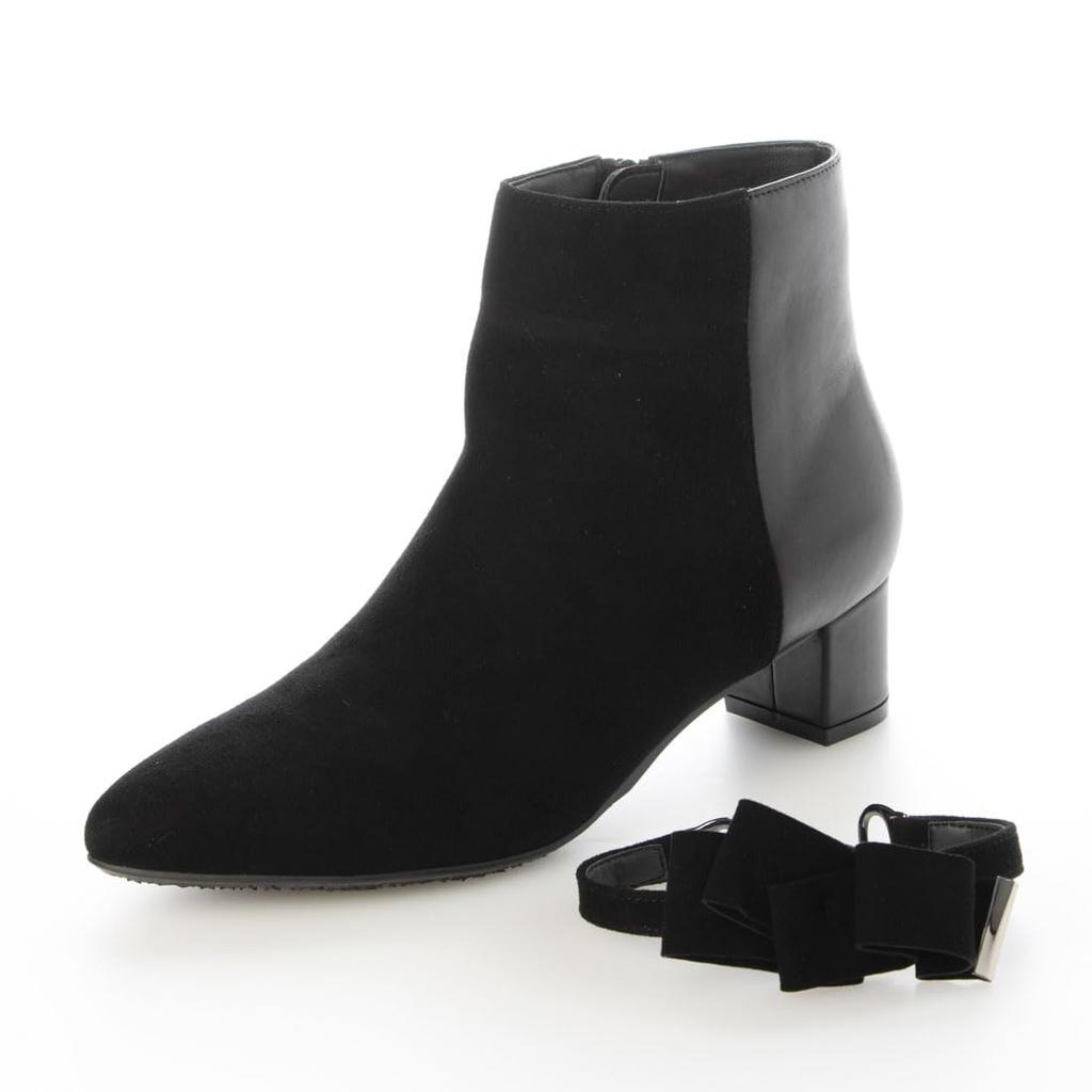 Fashion Boots RRLC38041R Black Suede [Liz Lafine]