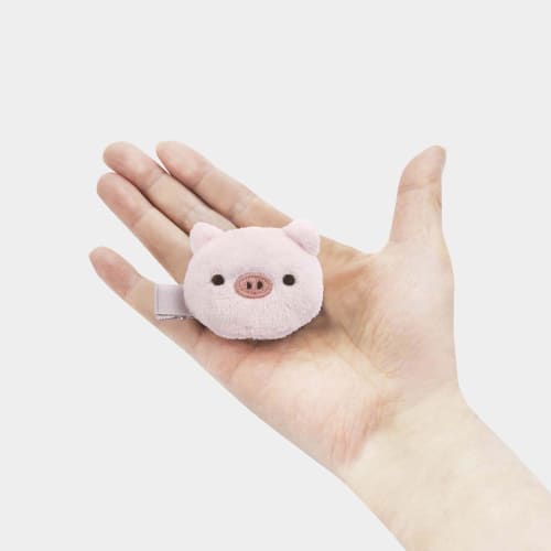 Skater Bangs Clip Can Be Attached to the Left and Right Makeup Face Wash Pig CLFH2-A