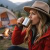 Stainless Steel Water Cup Portable Water Cup Accessories Gifts Drinking Cup
