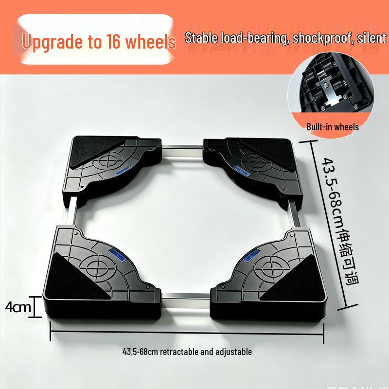 Washer & Fridge Anti-Vibration Pads for Elevation & Stability