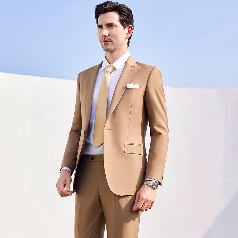 TLUOMAN Unisex Lightweight 3/4 Sleeve Business Blazer Suit Set