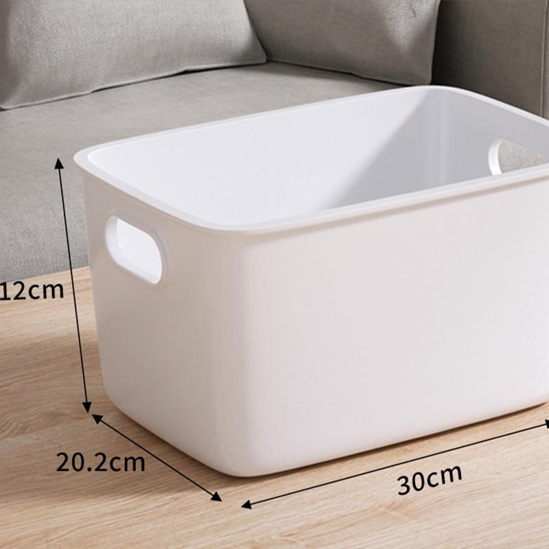 Plastic Storage Box Desktop Storage Box Bathroom, Kitchen, Clothes and Miscellaneous Items Sorting Storage Box