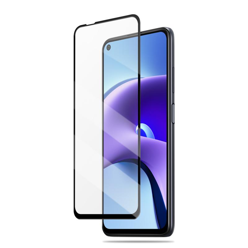 AMORUS Serigrafie Sticlă Temperată Full Glue Acoperire Ecran Complet Folie Protectoare pentru Xiaomi Redmi Note 9 5G/Note 9T 5G