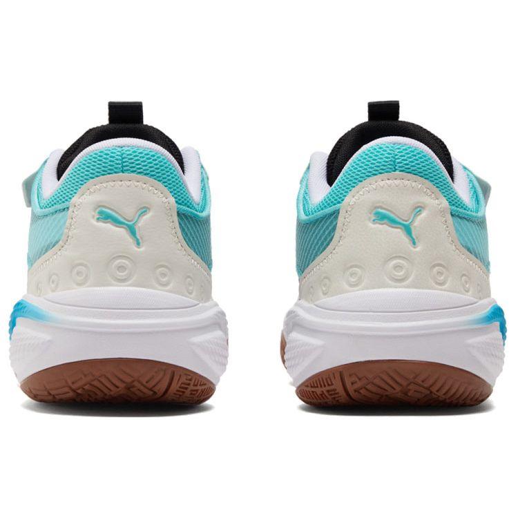 Puma Court Rider Summer Days - Tenisi unisex Elektro Aqua, albastru abanos 195662-01