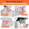 Portable Heating Pad Heated Lumbar Belt with Infrare Light Therapy and Vibrations for Office Worker and Athletes