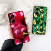 Cherry Strawberry fruit Summer Avocado cherry Case for Motorola Moto Edge 70 60 Fusion NEO Pro G Stylus G56 G96 G52 G04 G05 20