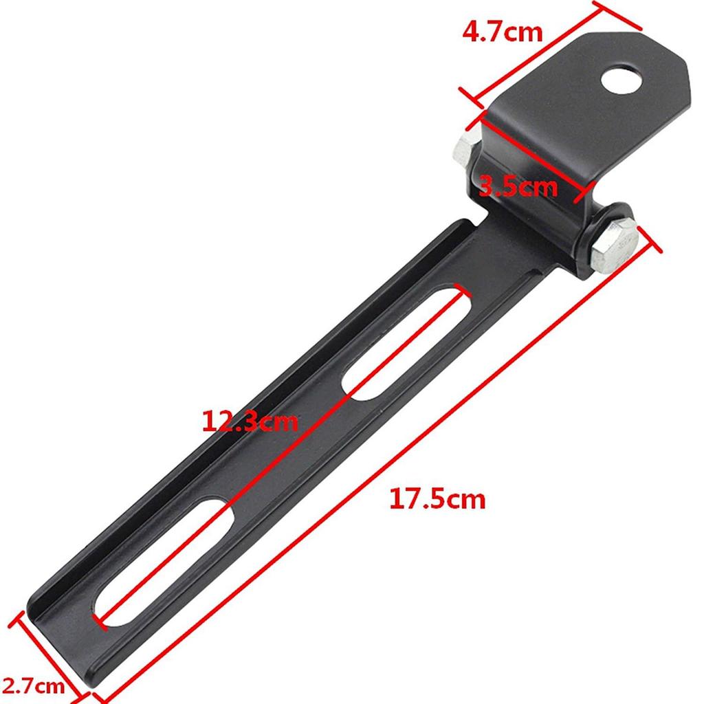 Szmsmy Black Springs Solo Seat Bracket Kit for Kawasaki Suzuki Honda Yamaha Harley Sportster Bobber Chopper