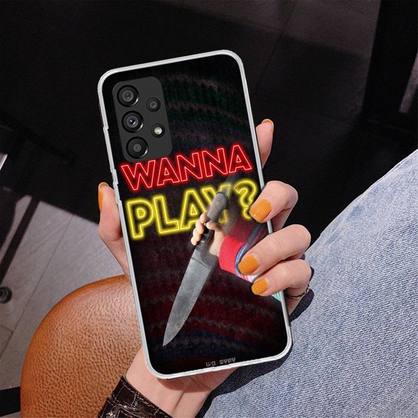 Chucky Child's Play Phnoe Case for Samsung Galaxy A17 A37 A57 A16 A26 A36 A56 A15 A14 A13 A55 A54 A53 A35 A34 A33 A25 A24 A23 A5