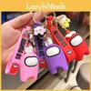 Cute Among Us Keychain Silicone Cartoon Accessory Perfect For Gifting And Collecting