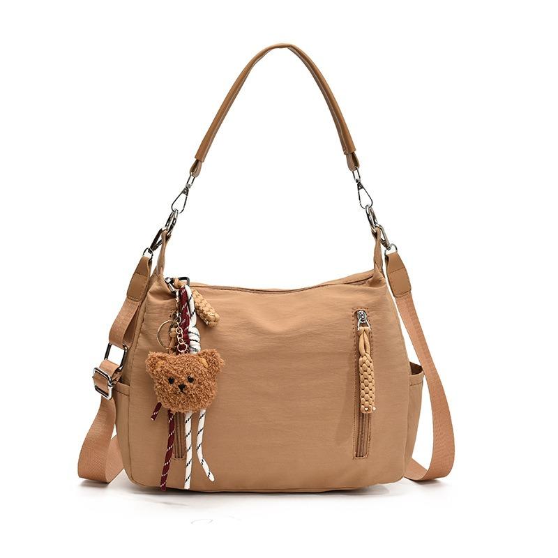 Summer new casual simple tote bag women commute to work large capacity shoulder bag crossbody armpit bag