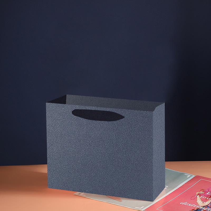 Luxury Blue & Pink Bow Paper Gift Box for Lipstick, Perfume, and Cosmetics - Perfect for Birthday or Party Favors