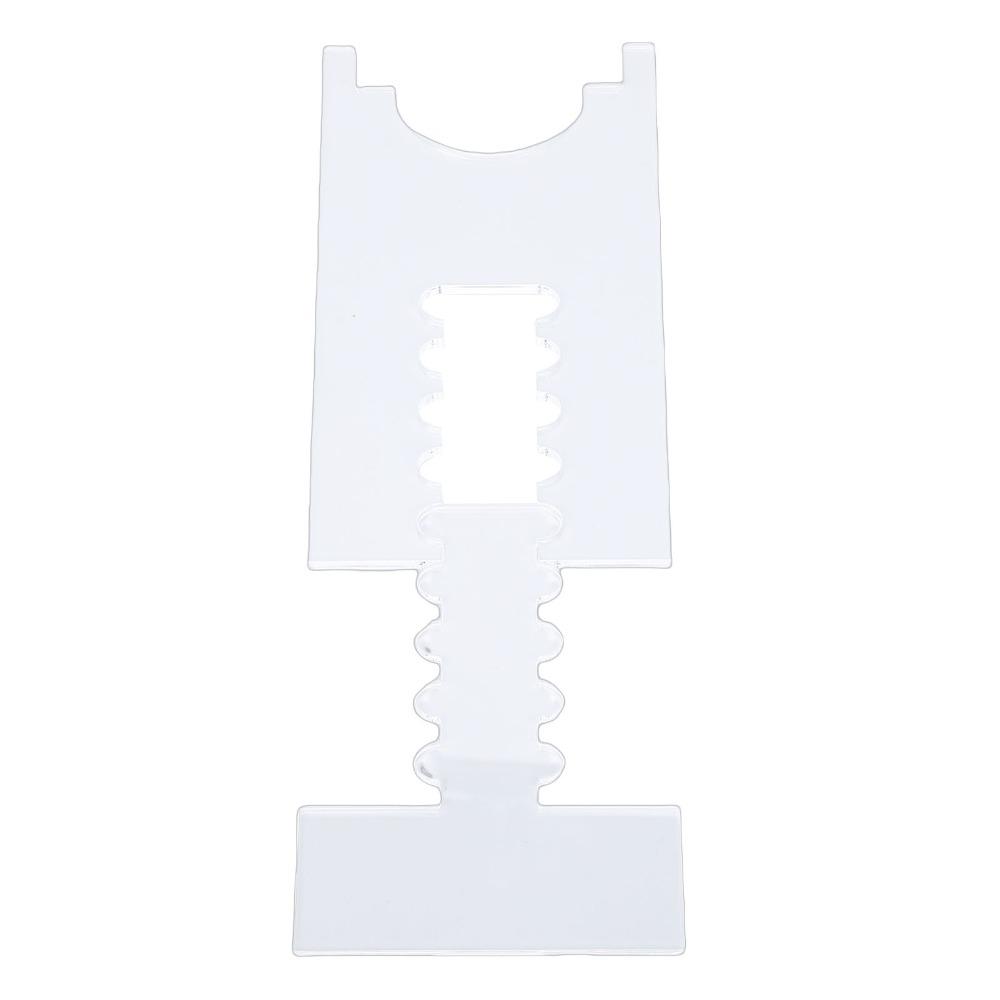2 Pack Acrylic Furniture Wall Protector Transparent Sofa Wall Stopper For Cabinet