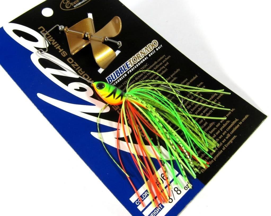 

EVERGREEN Buzzbait Bubble Tornado Hot Tiger 3/8oz #06