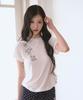 THE GREEN LAB Flower Essential Crop Short Sleeve Tee [Ivory]