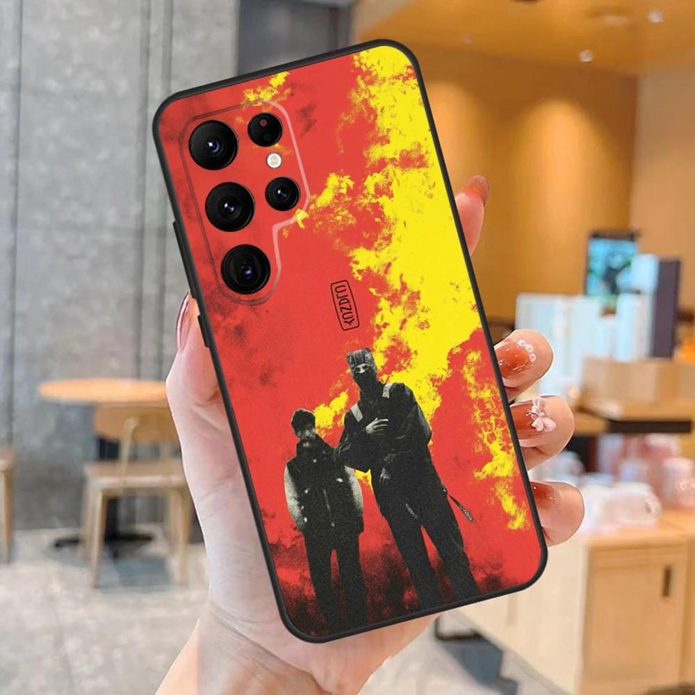 Band Twenty One P-Pilots Phone Case For SamsungS24,S23,S22,S21,Ultra Pro S10,S30Plus,S9,20lite Black Cover