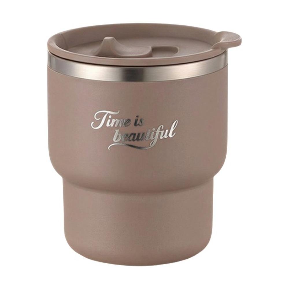 

Portable Insulated Coffee Cup Leak-proof Pocket Thermal Mug Milk Coffee Mug Water Cup Office хакі