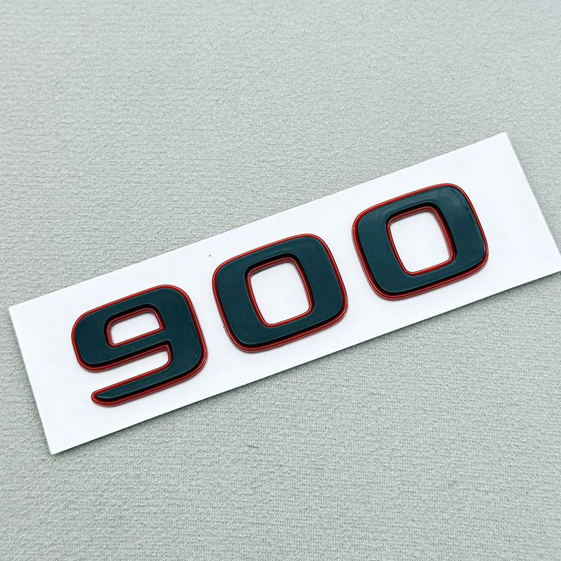 

3D ABS Car Sticker Logo 900 EDITION Badge Rear Trunk Emblem Side Fender Decals For Mercedes Benz AMG BRABUS G Class G63 G500