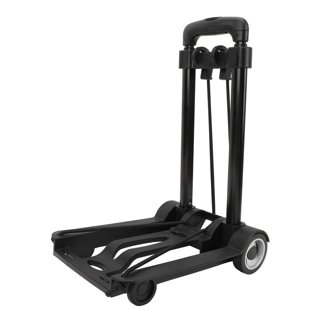 Faltbarer Handwagen Tragbar Große Kapazität Robust 4 Sichere Räder Schwerlast Gepäckwagen für Shoppi