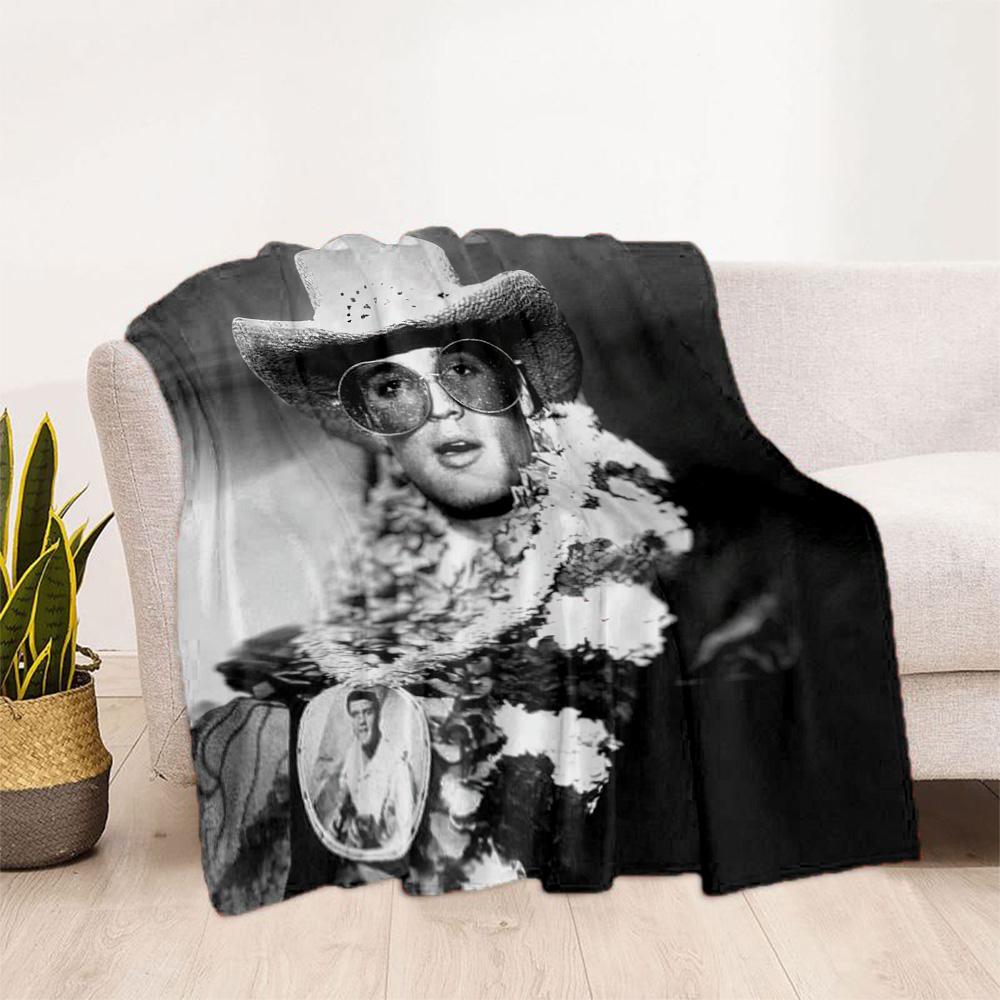 Elvis Decke Ultraweich Perfekt für Bett Couch Bettwäsche Für Alle Jahreszeiten Moderner Stil Perfektes Geschenk für Verwandte und Freunde