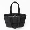 Comfyable Work Tote Bag for Women, Puffer Nylon Purse with Laptop Compartment, Large Shoulder Bag for Travel, School, 15 16 Inch
