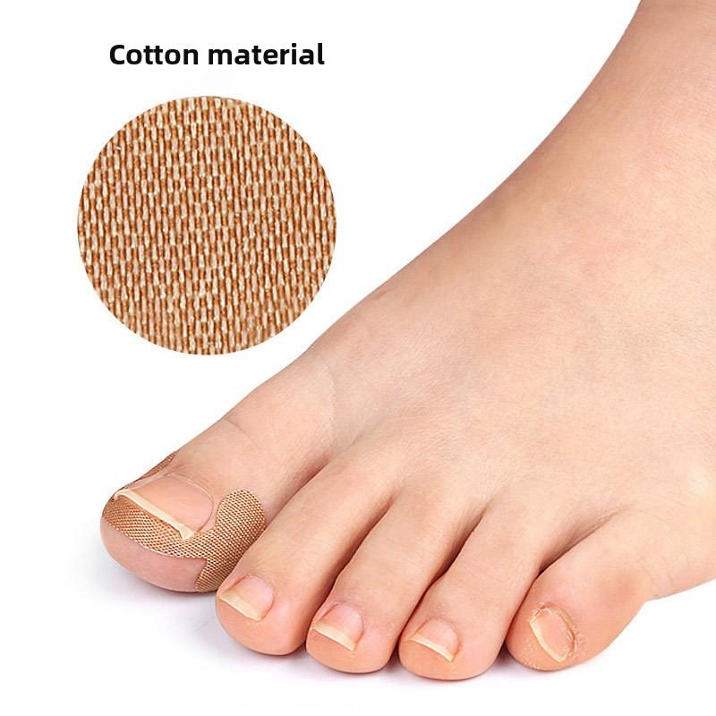 Manicure Artystyczny Bawełna Rowek Paznokcia Stopy Wkładka do Stopy Kciuk Rolka Plaster na Paznokieć Szybki Pedicure Deformacja Paznokcia u Stopy Mięsny Wyrost