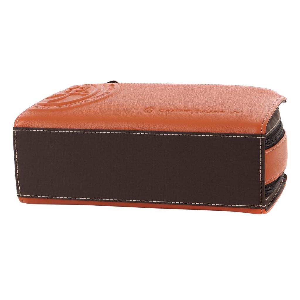 Castelbajac Men's Leather Second Bag with Handle, 064232, March Clutch Bag, Pouch, Genuine Leather, Formal, Weddings, Funerals, [01] Black