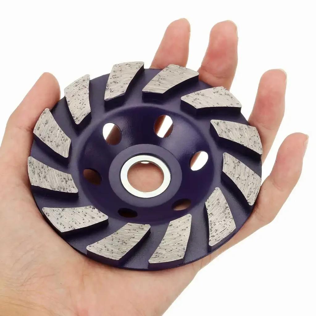 1pcs 4" 100mm Diamond Grinding Wheel Disc Bowl Shape Grinding Cup Stone Concrete Granite Ceramic Cutting Disc Piece Power Tools