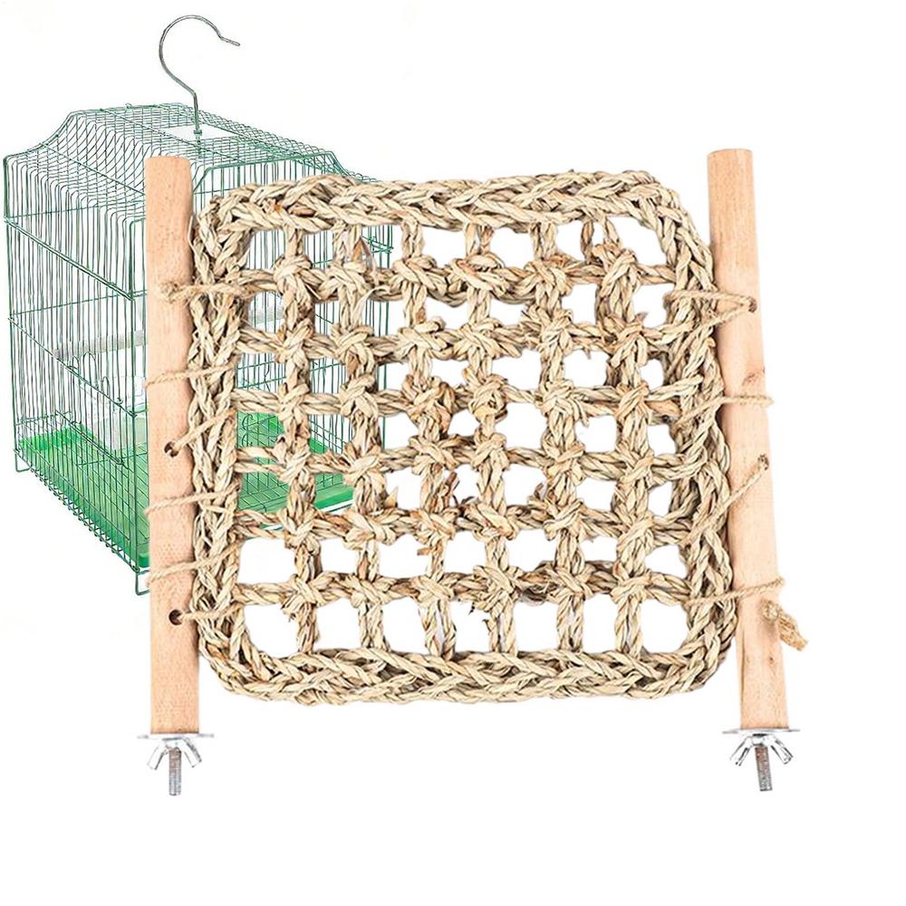 

Bird Cage Perch Wood Parakeet Play Stand Conure Ladder Perch For Cage For Training Feeding Conure Lovebird Canary Finch Pet