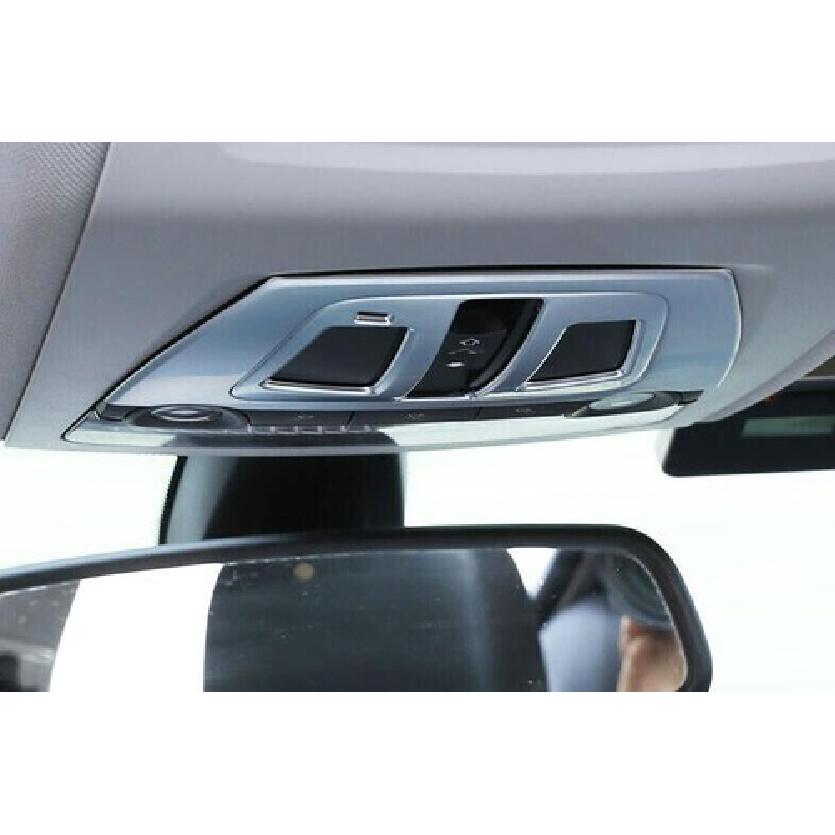 Panel Cover Fit For BMW 7 Series 2009-2015 Front Lamp Reading Light Matte Silver