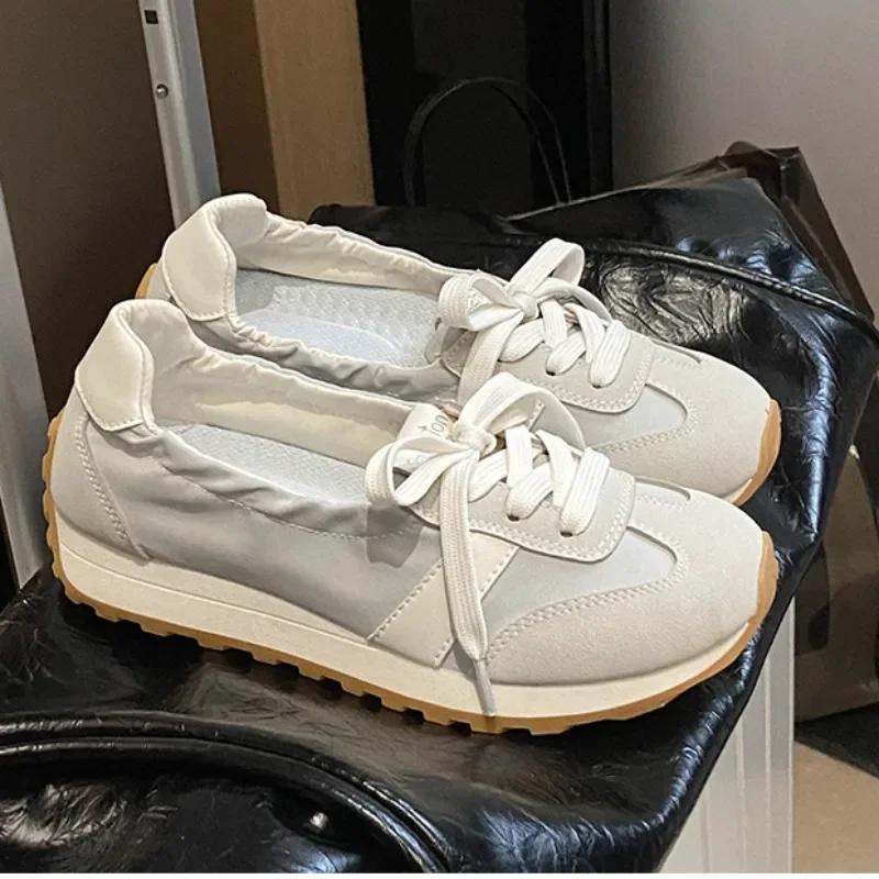 Fashion New Shallow Mouth Casual Sneakers for Women Designer Soft-soled Lightweight Outdoor Sports Women Luxury Shoes