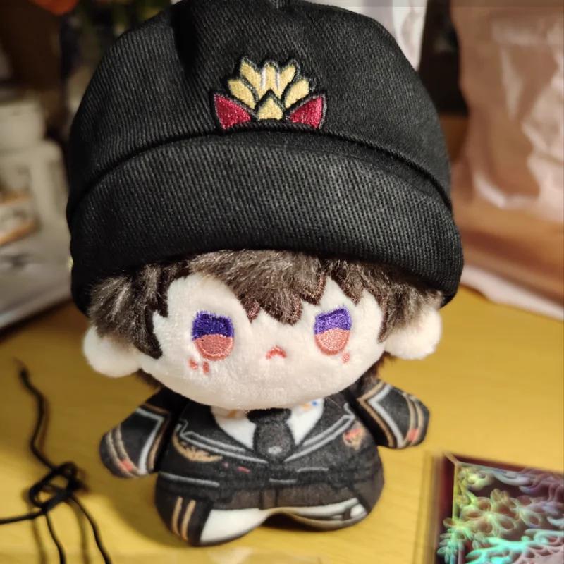 10Cm Game Love And Deepspace Cale Attribute Adorable Printed Body Plush Doll Cosplay Keychain Toys Holiday Anniversary Gift