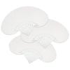 Set of 30 Japanese-made Plain White Fans, Standard Size (242mm Wide X 344mm Tall), Perfect for Crafting.