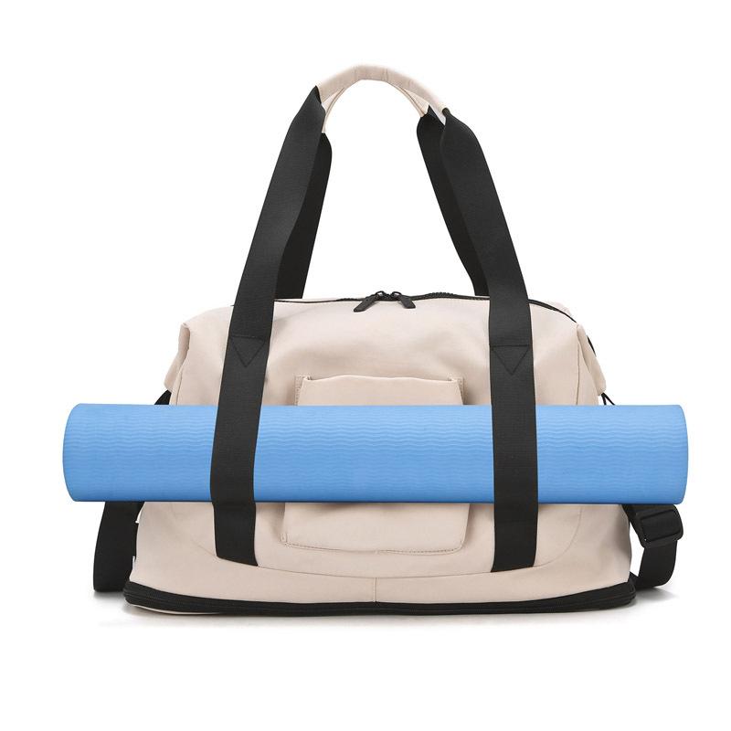 New Yoga Training Bag Women's Extended Short-haul Travel Bag Dry and Wet Separation Multifunctional Luggage Storage Bag