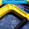 Professional Grade Woodworking G Clamps Offers Strong Clamping Force Ideal for Furniture Making and Model Assembly