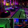 6pcs/set Gaffer Fluorescent Tape Self Adhesive Sticker Reactive Black Light Reactive Photography Home Decor DIY Crafts