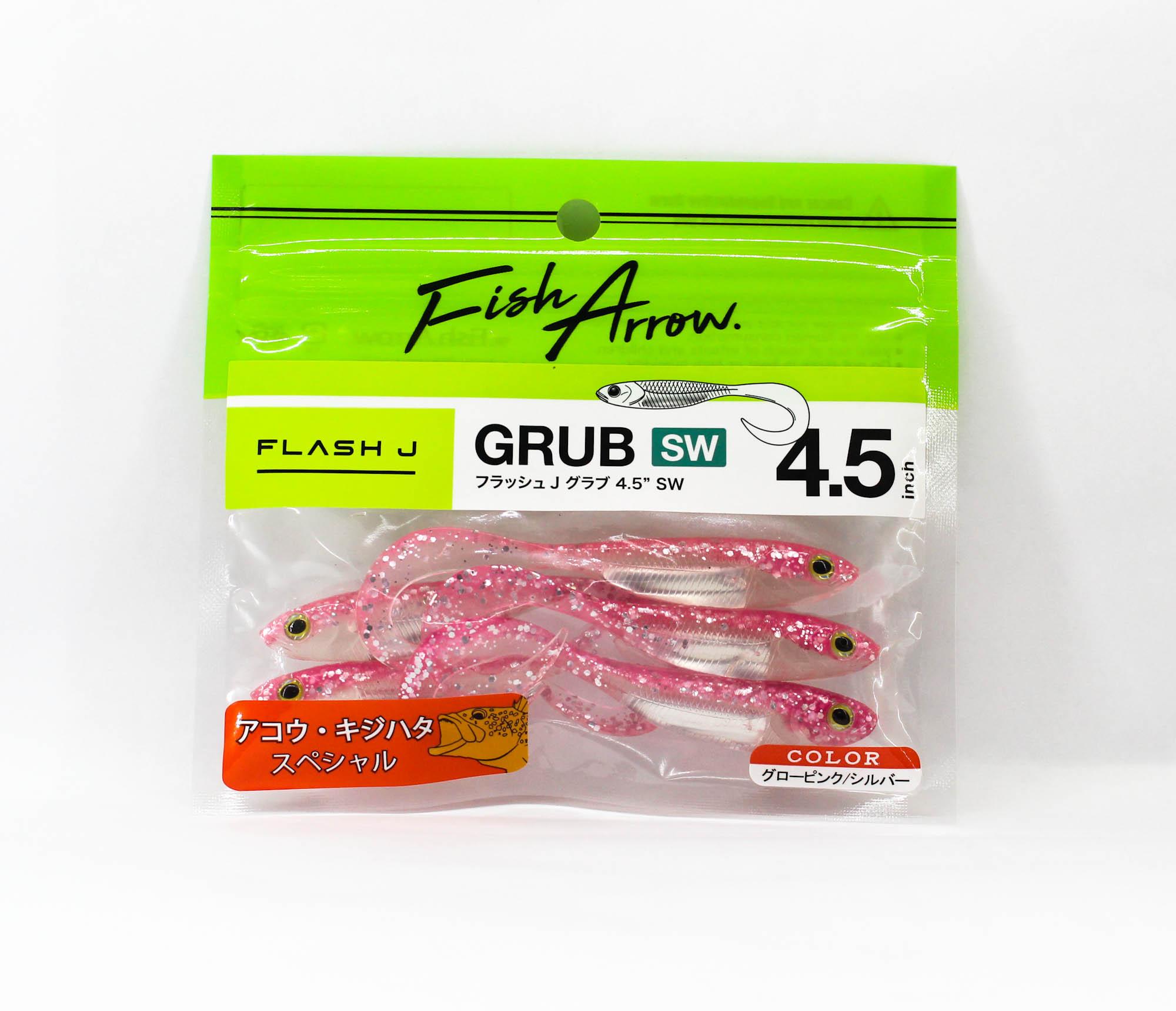 

Fish Arrow Soft Lure Flash J Grub SW 4,5 дюйма 5 штук в упаковці №117 (0066)