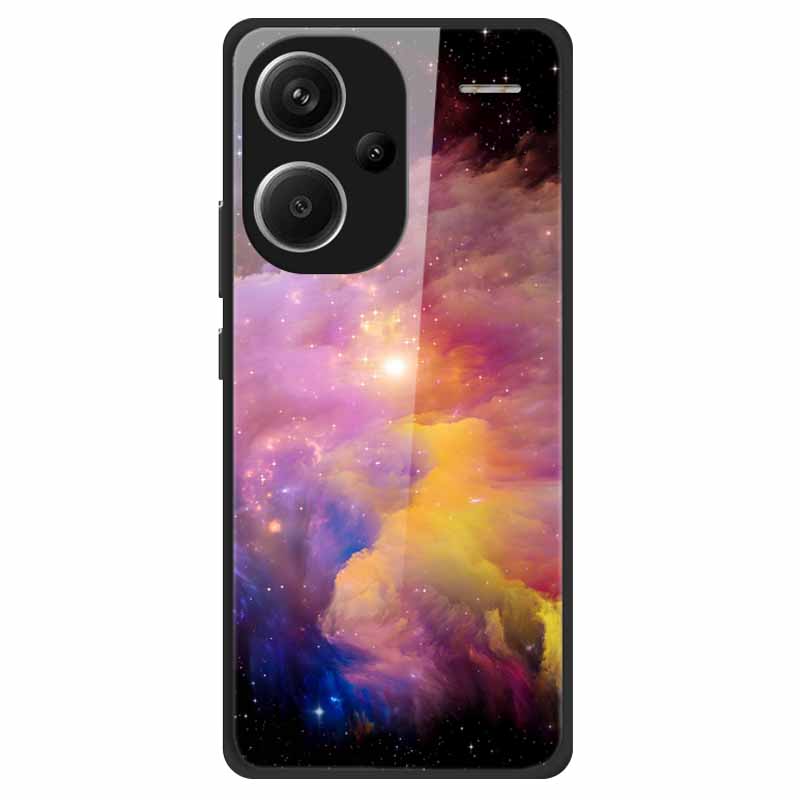 For Redmi Note 13 Pro Plus 5G Case Pro+ Tempered Glass Hard Fundas for Xiaomi Redmi Note 13 Pro Note13 5G Cover Coque Luxury