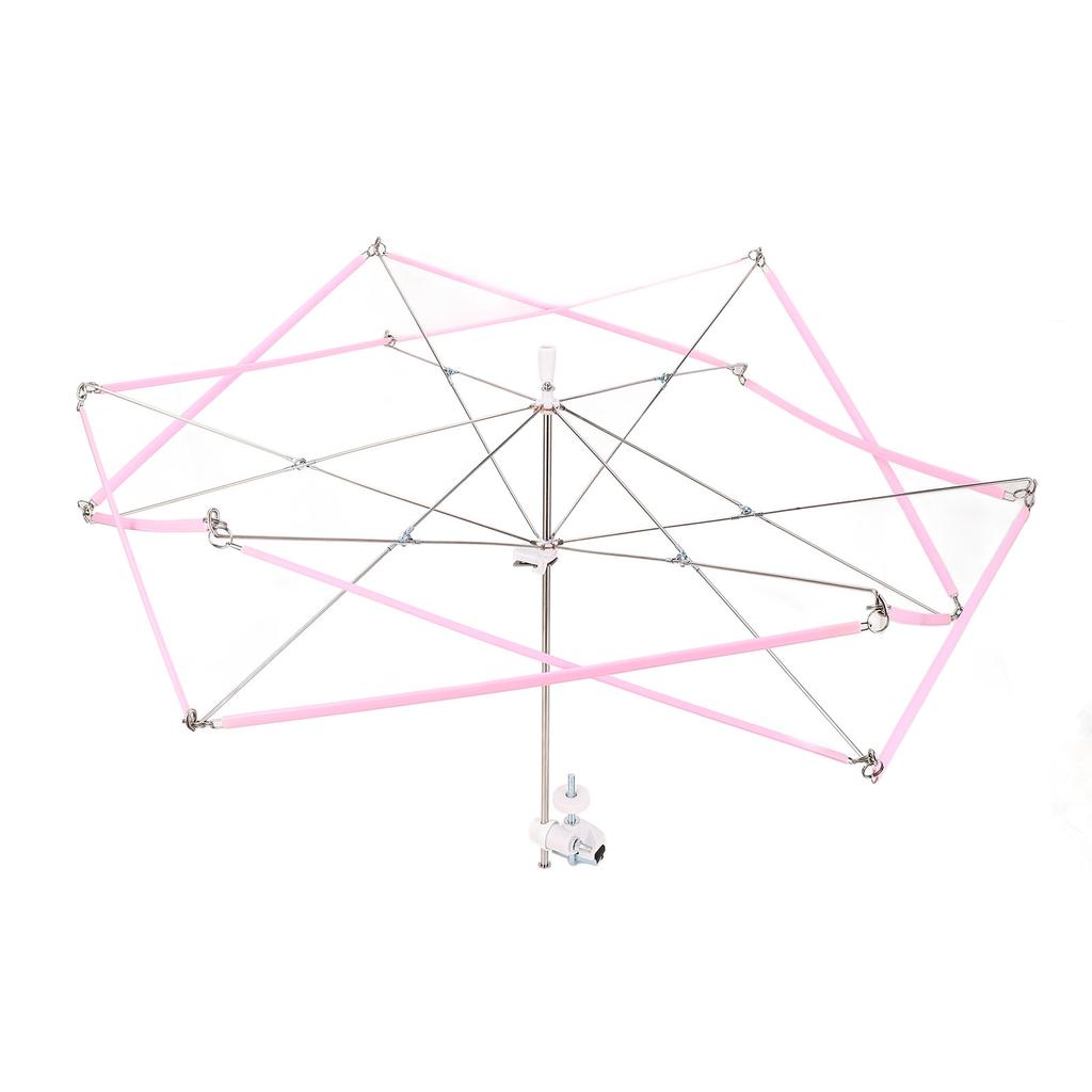 Yarn Swift Multi Functional 360 Degree Rotation Umbrella Swift Yarn Winder for Knitting