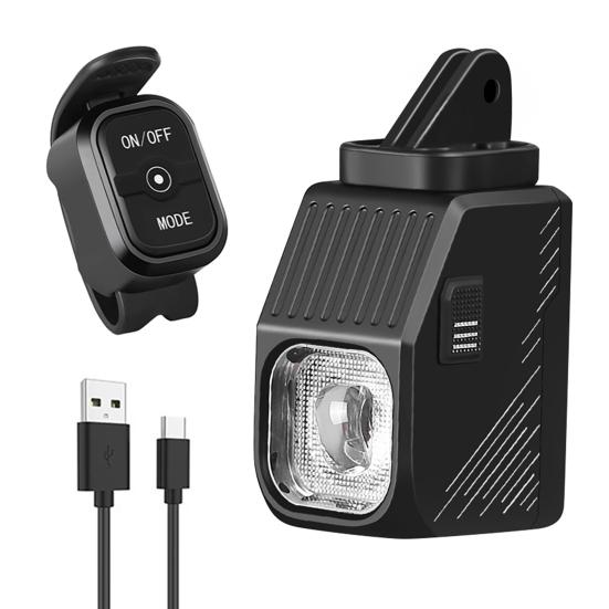 Sykkellykt USB Oppladbar Moduser Justerbar 1000LM Vanntett MTB Landevei Terrengsykkel Nattkjøring Avskjermingslinjestråle Frontlampe