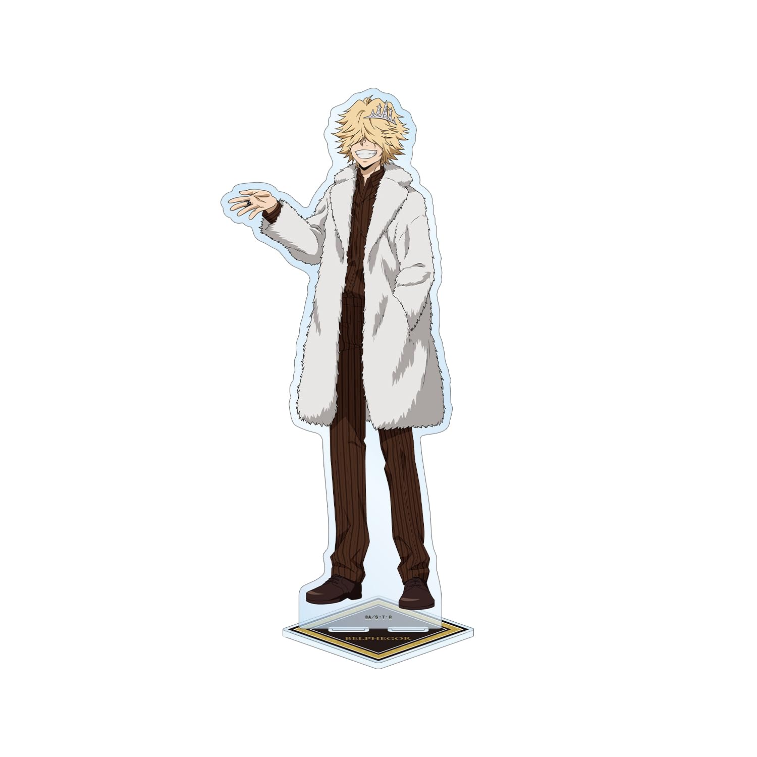 

Katekyo Hitman Reborn Original Illustration: Belphegor [10 Years Later] Fur Coat x Suit Ver. Extra Large Acrylic Stand