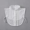 New autumn and winter collection with versatile interior fake collar decoration, ruffle edge stand collar, pure cotton decoratio