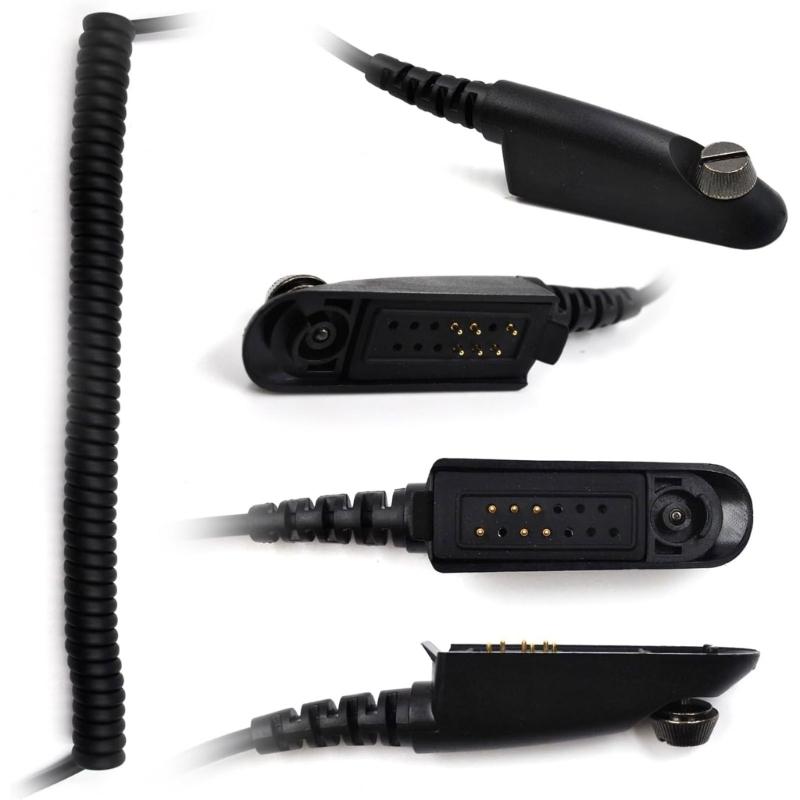 Replacement Walkies Talkies Speaker Mic for GP328 GP338 GP340 Handheld PTT Speaker Microphone Two Way Radio Accessories