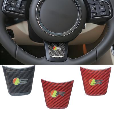 1 Pieza Logotipo S/R Emblema Volante Coche Insignia Adhesivo Decoración Calcomanía para XK X Type F Pace I-pace XJL S-Type F-Type XJ XF XE E-pace XJS