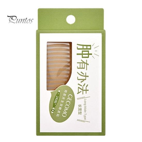 1 Box Natural Double Eyelid Tape Super Sticky Long-lasting Invisible Stickers for Realistic Eyelid Lifts Glue-free Eyelid Lifter Beauty Sticker