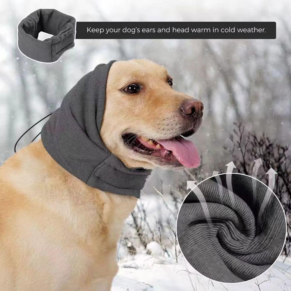 Anti-fright Dog Calming Earmuff Noise Reduction Dog Head Covers Pet Headgear Hearing Protection