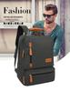2025 Unisex Fashion Backpack: Student School Bag & Travel Laptop Three-Piece Set