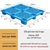 Nine-Foot Grid Plastic Warehouse Pallet